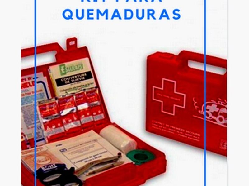 Kit Primeros Auxilios Quemaduras TAMAULIPAS
