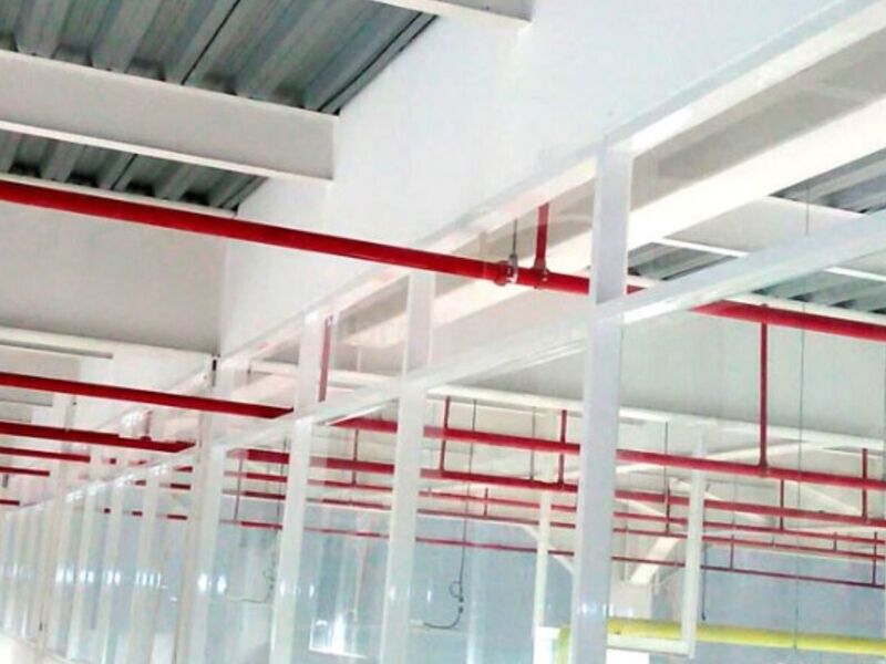 Estructura de aluminio blanco México