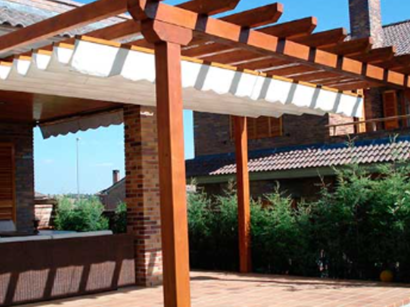 Pergolas madera Cancun