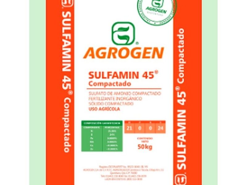 Sulfamin 45 Compactado México