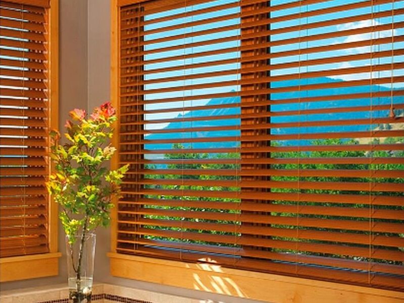 Persiana Horizontal Madera México