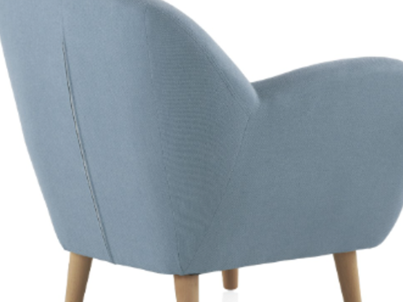 Sillón Espera Personal Celeste México