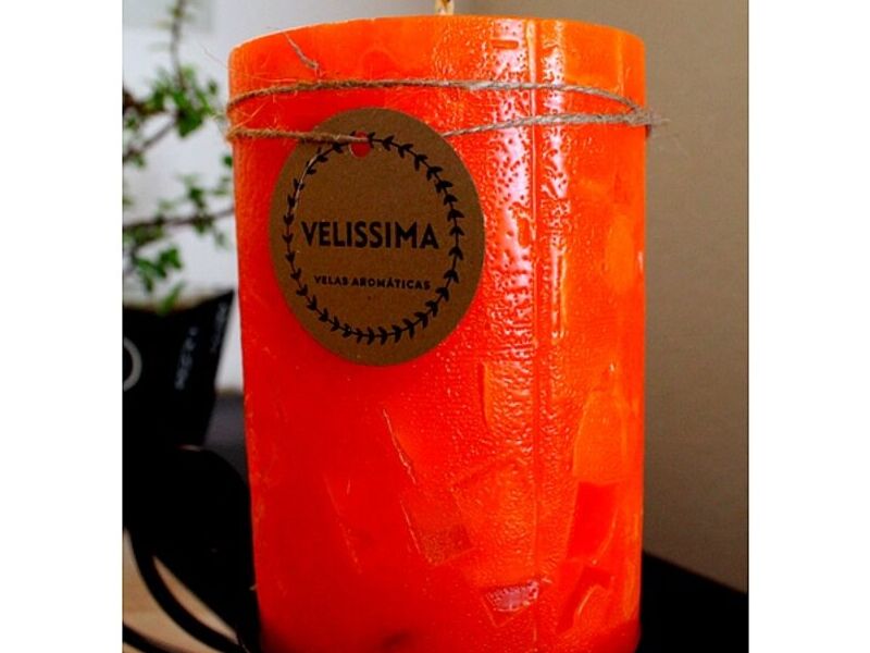 Vela Olor Naranja Puebla