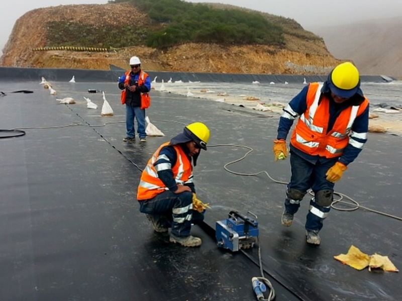 Instalación geomembranas Navojoa