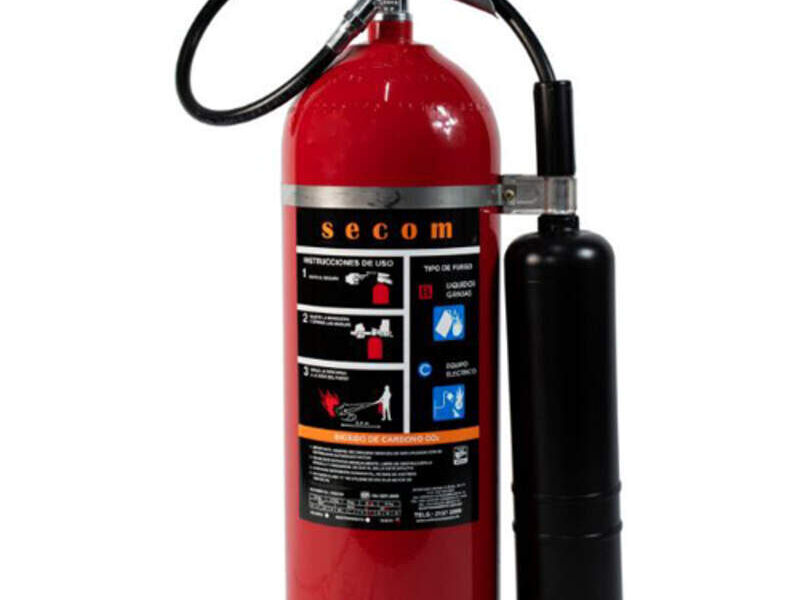 Extintor CO2 Tipo BC 9.2 kg México