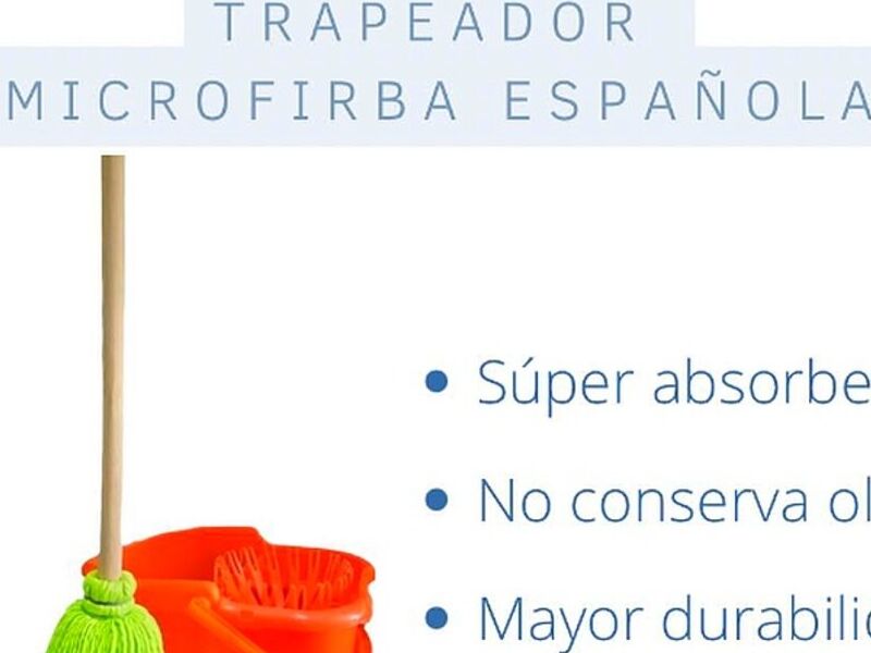 Trapeador Microfibra Española  