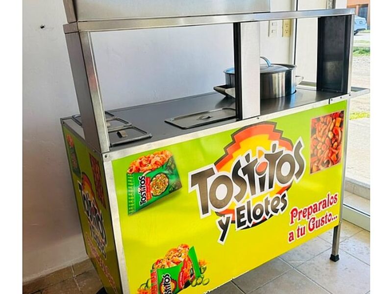 Carrito practico troles  elotes  México 