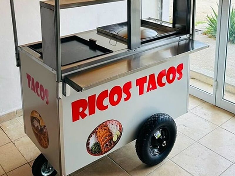 Carrito mini  tacos tortas  México 