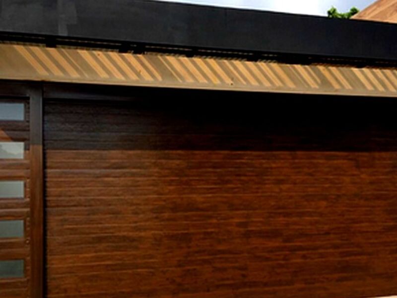 Portón Eléctrico Madera Residencial ZACATECAS
