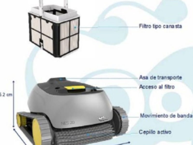 Robot limpia albercas Dolphin 20 México