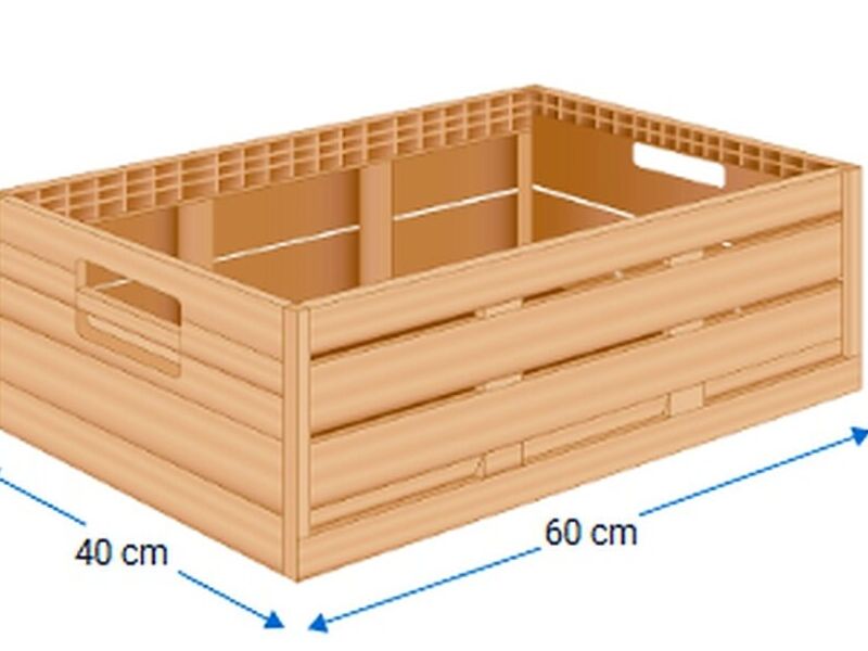 Caja plegable