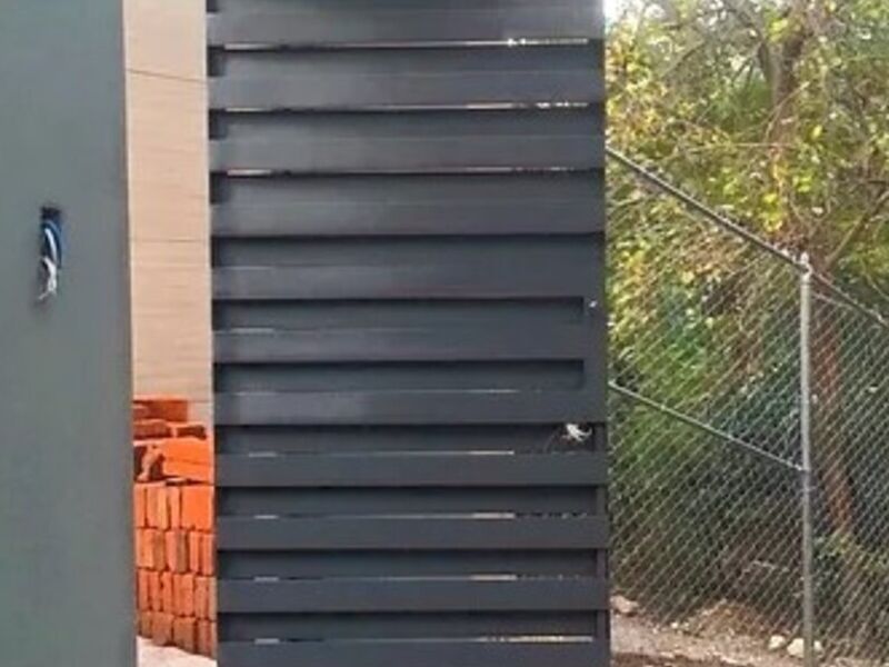 Puerta celosías Mexico