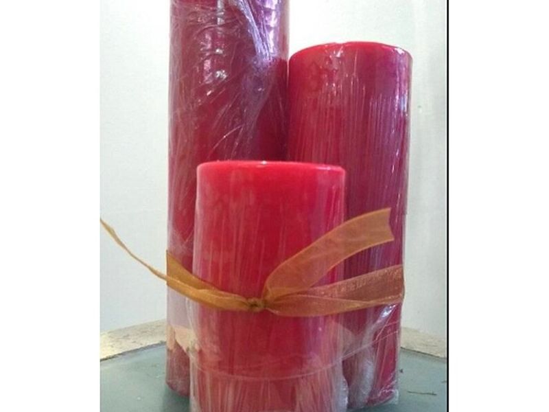 Conjunto Velas Roja México