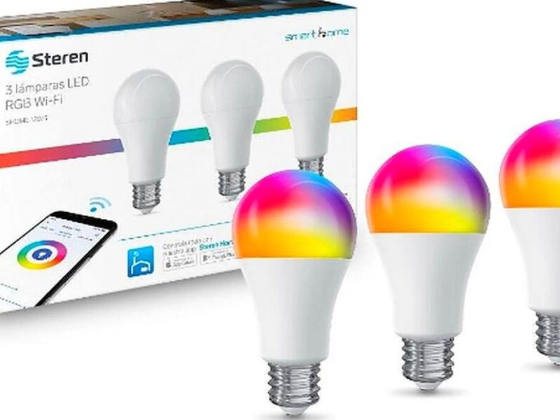 Focos led multicolor Mexico