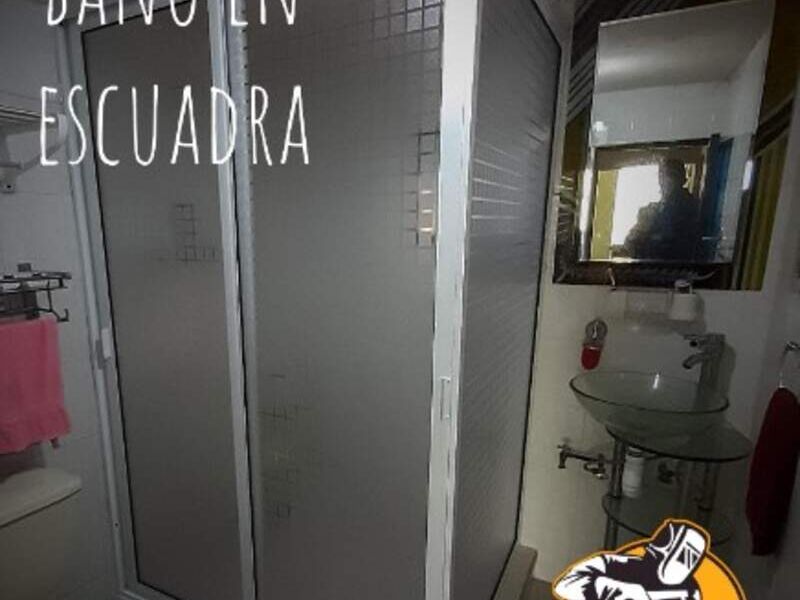 Cancel de baño en escuadra México