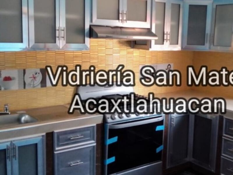 Cocina integral de aluminio Acaxtlahuacán