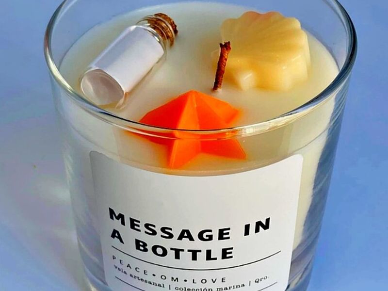 Vela Message in a Bottle Queretaro
