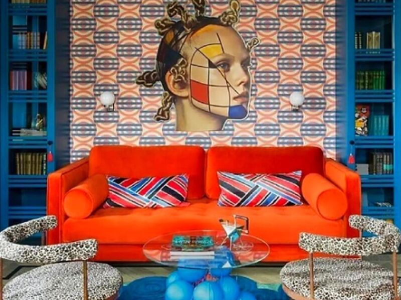 Sillón naranja Mexico
