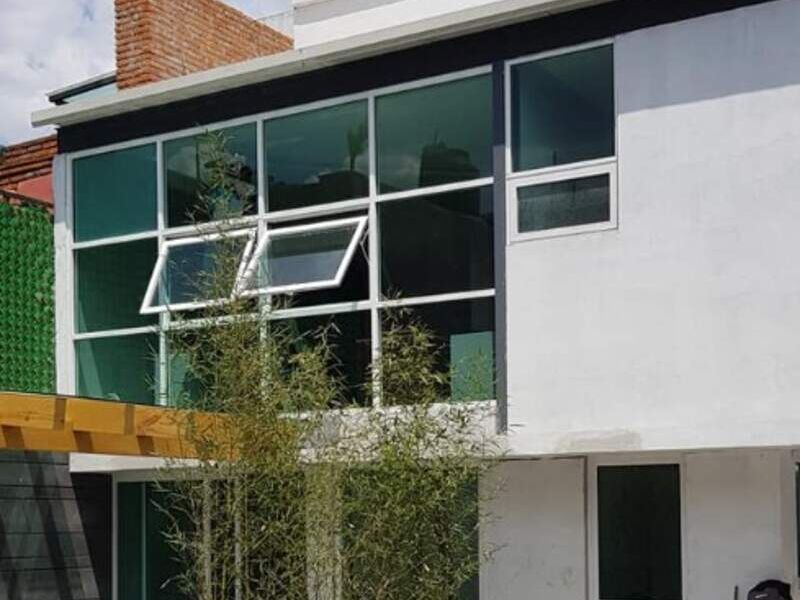 Ventanas cristal tintex verde Toluca