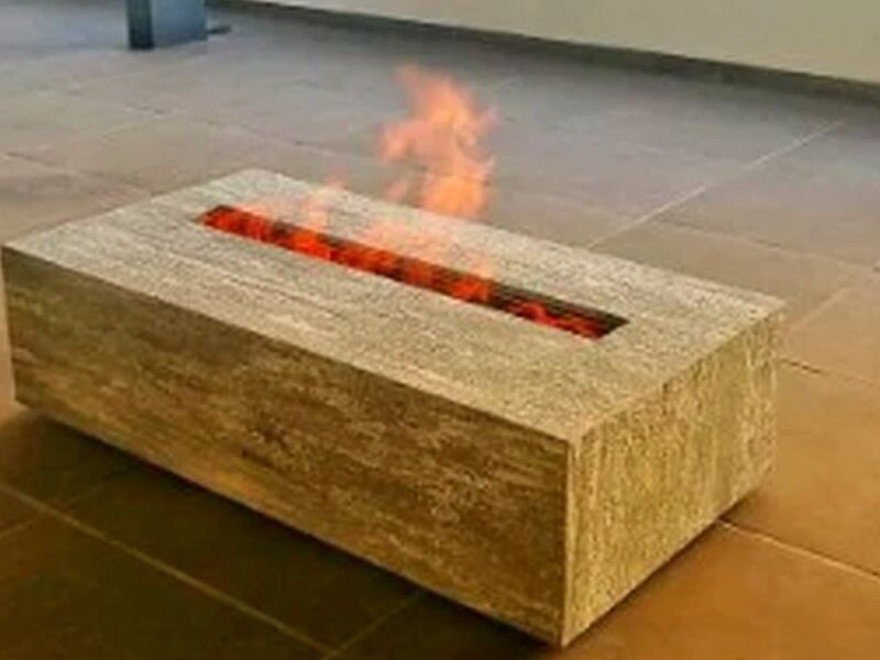 Mesa Fire Pit Landscape Vein México