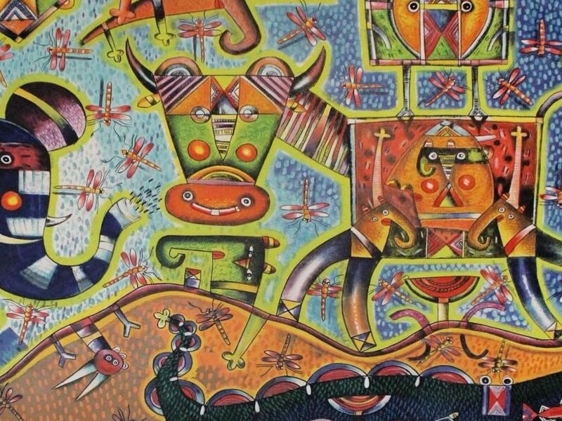 Cuadro Decorativo Artístico Oaxaca