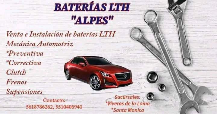 BATERÍAS LTH PARA AUTOS MEXICO