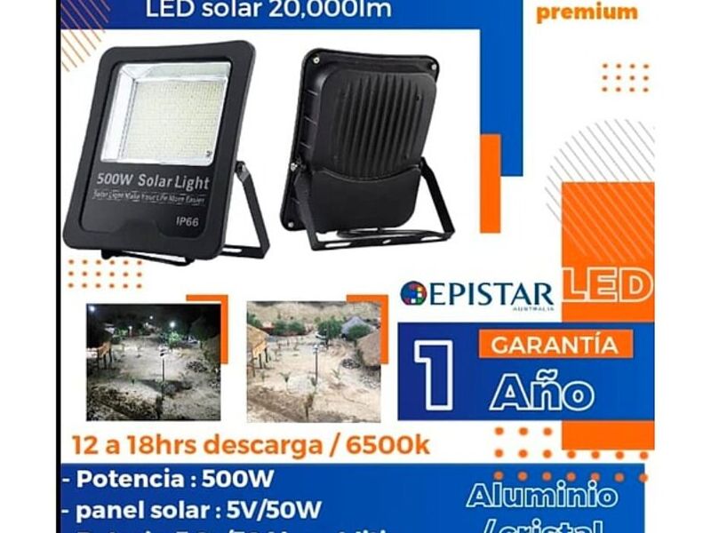 Reflectores solares 500w mexico