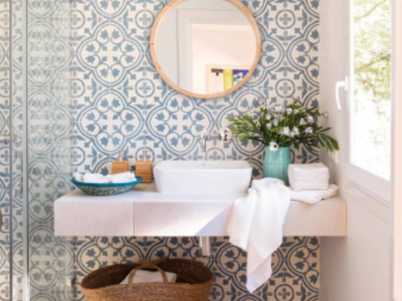 Azulejos Baño  Mexico 