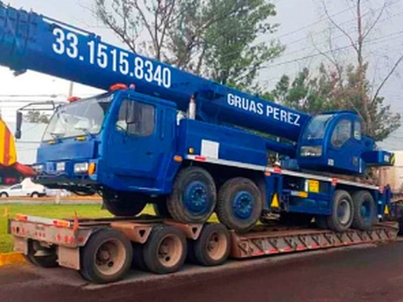 Grua Azul Mexico 