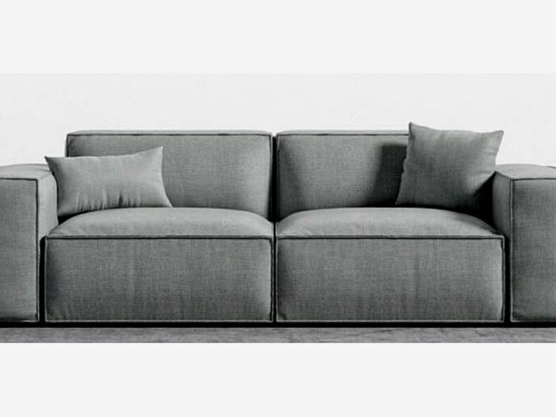 Tela Gris Sofa Mexico