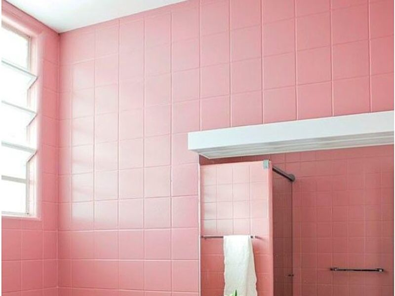 Azulejo Rosa México 