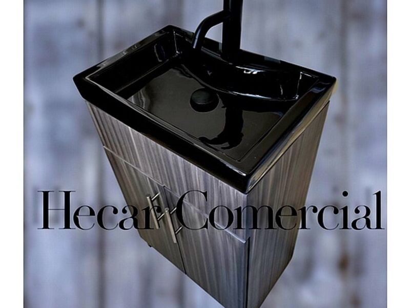 Mueble negro HIDALGO