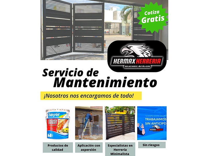 Servicio de Mantenimiento de Portones, Villahermosa