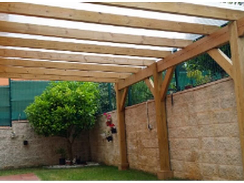 Pérgola Madera Tratada MEXICO