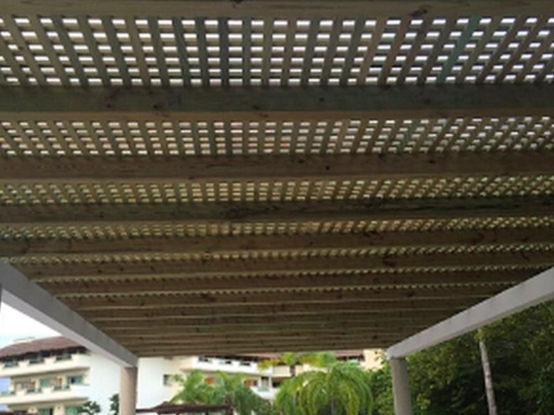 Pérgola celosia MEXICO