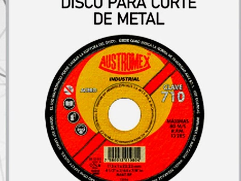 Disco Corte Metal TABASCO