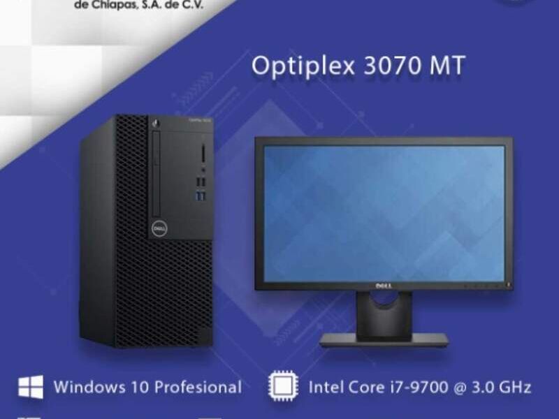 Computadora Optiplex 3070 MT Mexico