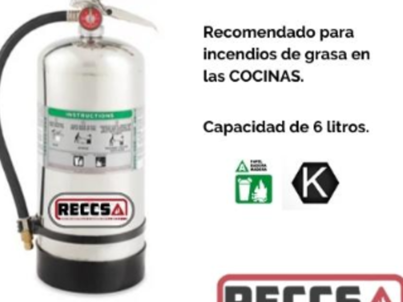 Extintor tipo K México