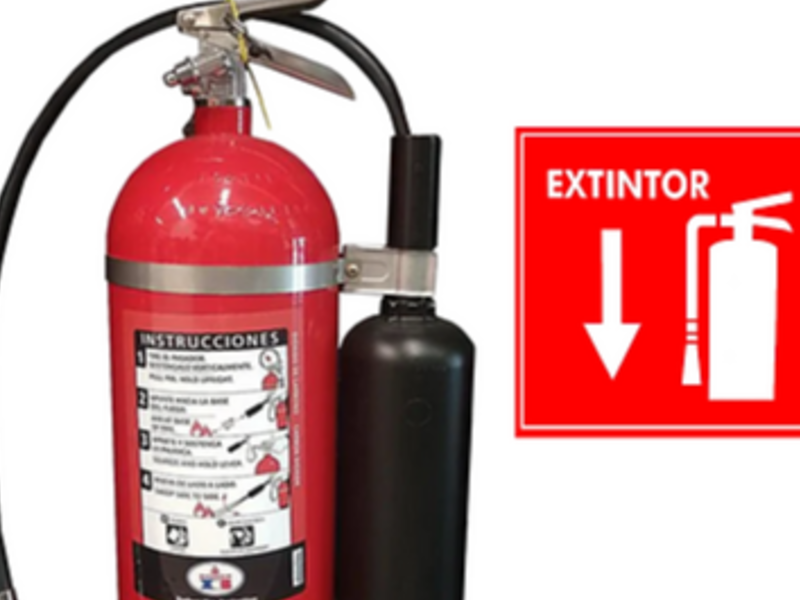 EXTINTOR CO2 10 LBS México