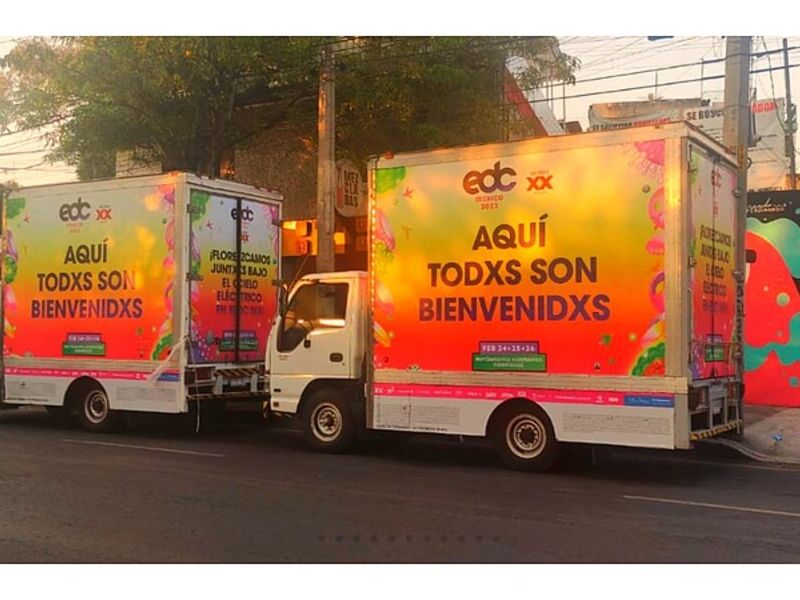 Publicidad movil Benito Juarez