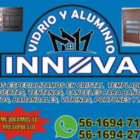 Aluminio y Vidrio Innova