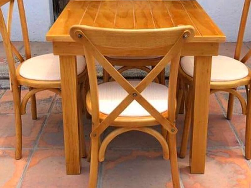MESA COMEDOR PINO MEXICO