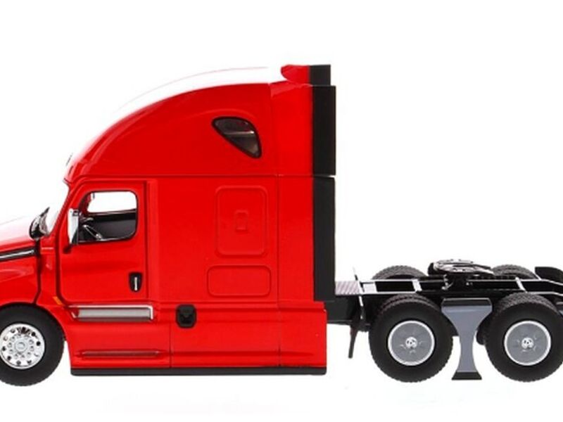 Tracto Camión Freightliner Rojo México 