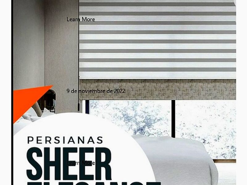 Persianas Sheer Elegance CHIHUAHUA