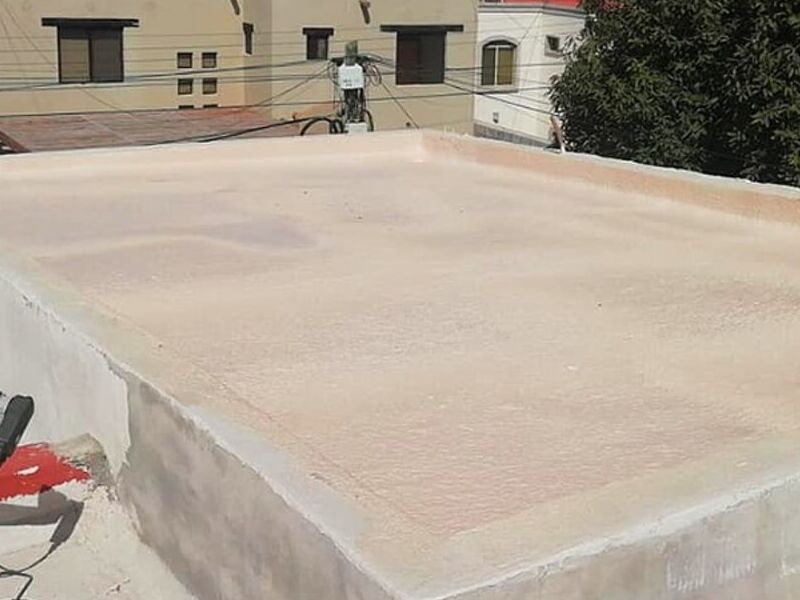 Aplicación cubierta aislante térmico Saltillo