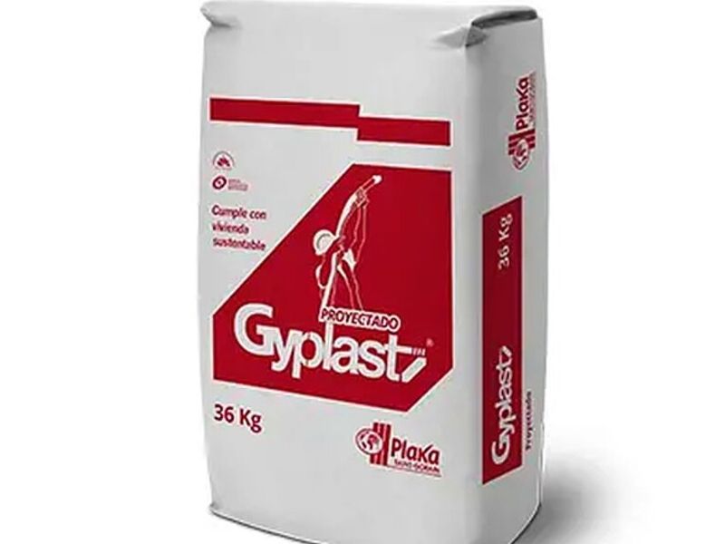 Yeso GYPLAST PROYECTADO México