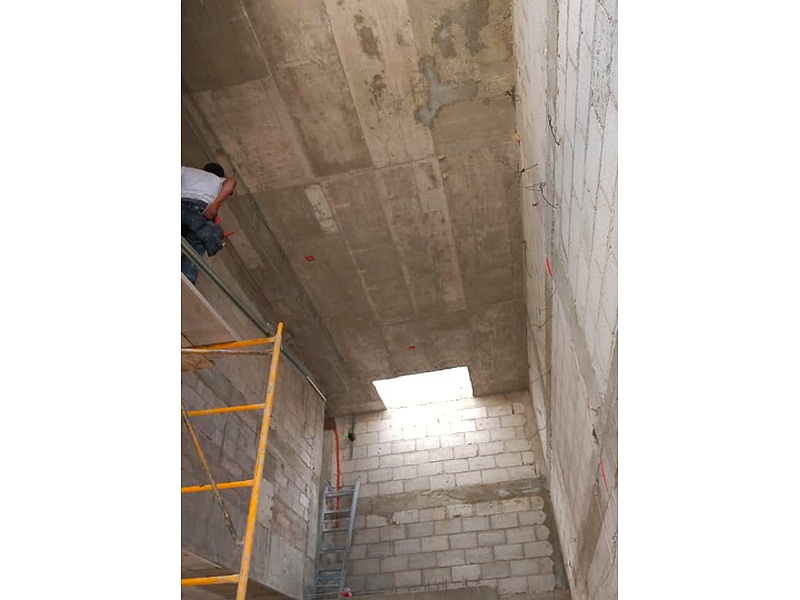 Construcción de plafones México