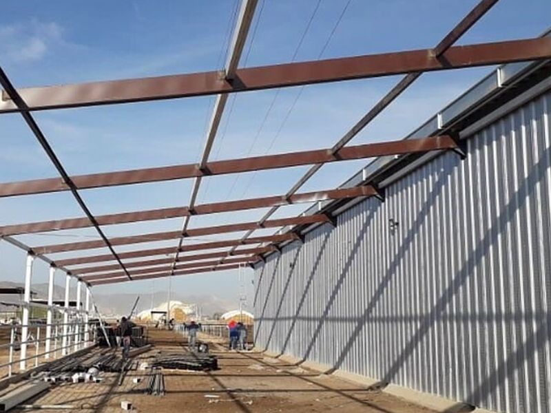 Instalación estructura metálica Torreón