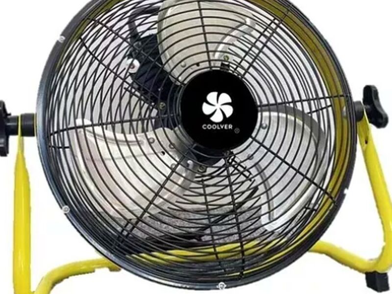 Ventilador recargable mesa metálico México