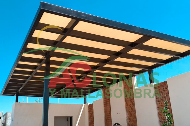 Pérgola metal México Ac Lonas y Mallasombras